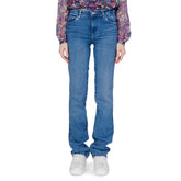 Guess Light Blue Organic Cotton Mom Jean -   -  Guess.